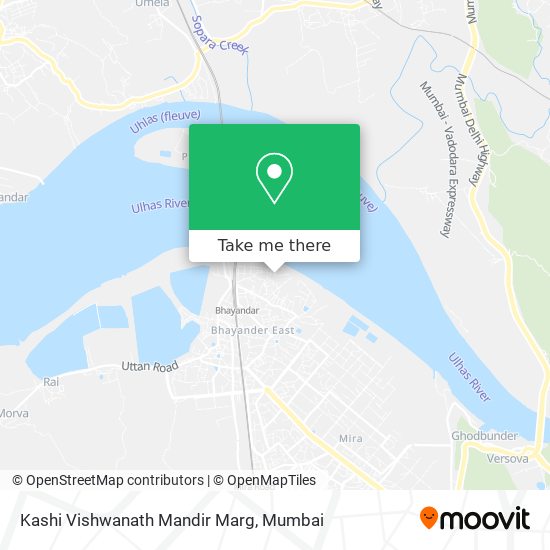 Kashi Vishwanath Mandir Marg map