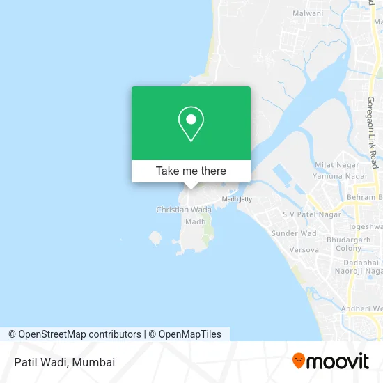 Patil Wadi map