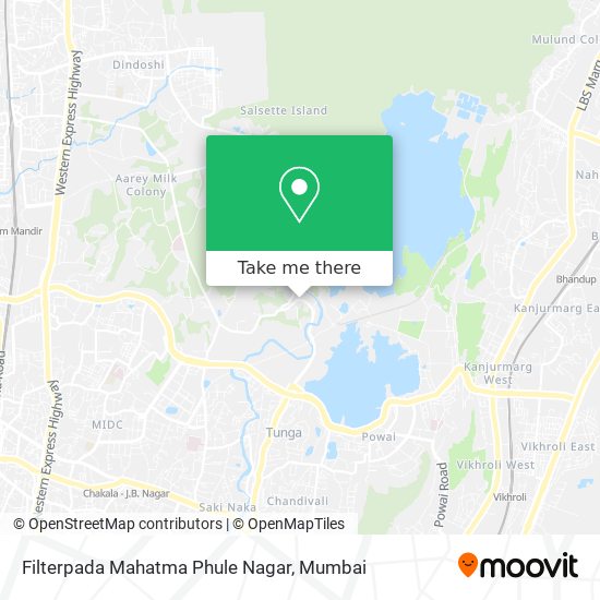 Filterpada Mahatma Phule Nagar map