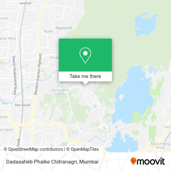 Dadasaheb Phalke Chitranagri map