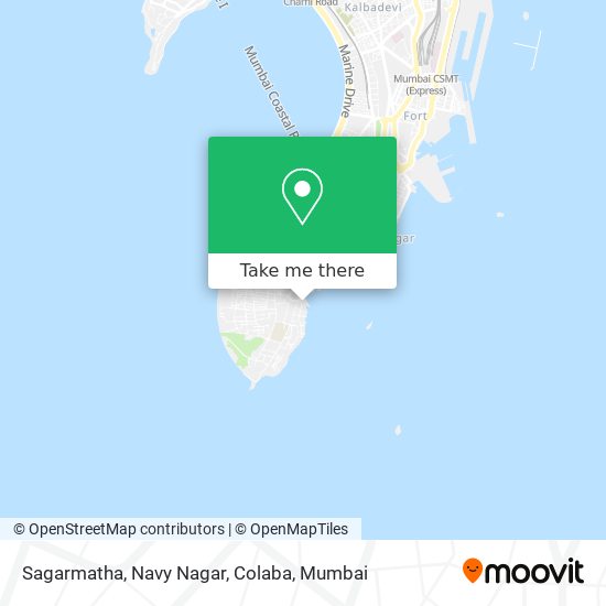 Sagarmatha, Navy Nagar, Colaba map