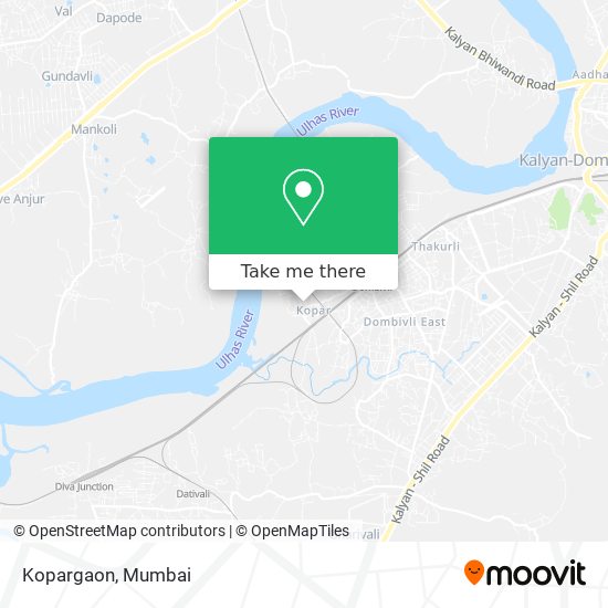 Kopargaon map