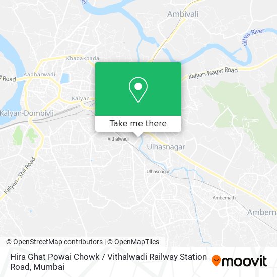 Hira Ghat Powai Chowk / Vithalwadi Railway Station Road map