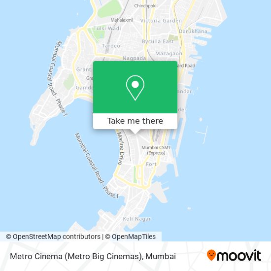 Metro Cinema (Metro Big Cinemas) map