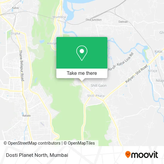 Dosti Planet North map