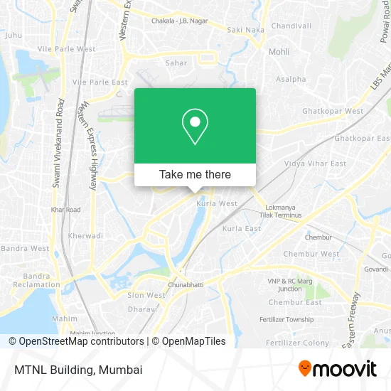 MTNL Building map