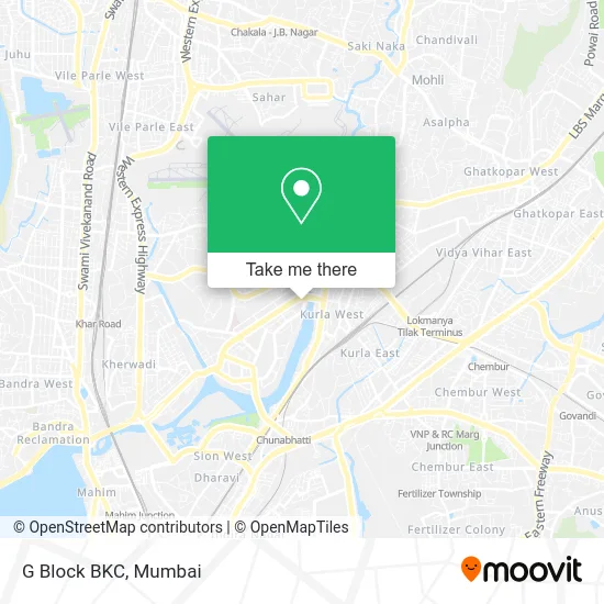 G Block BKC map