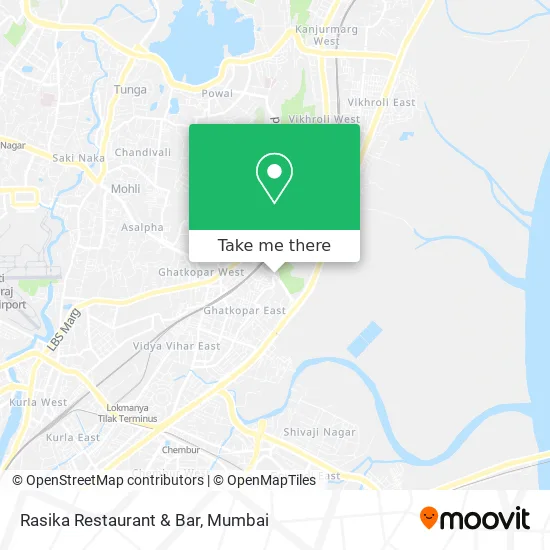 Rasika Restaurant & Bar map