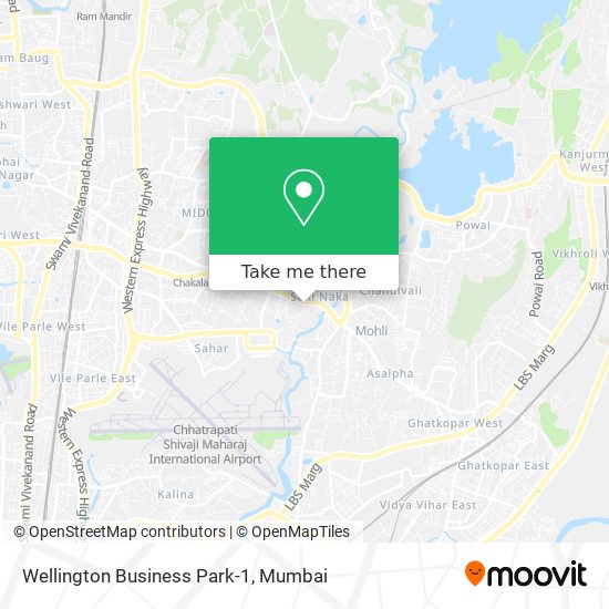 Wellington Business Park-1 map