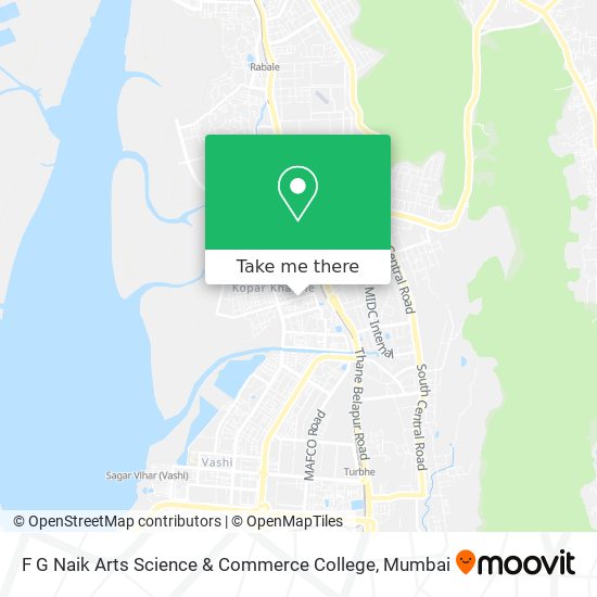 F G Naik Arts Science & Commerce College map