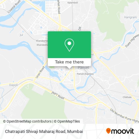 Chatrapati Shivaji Maharaj Road map