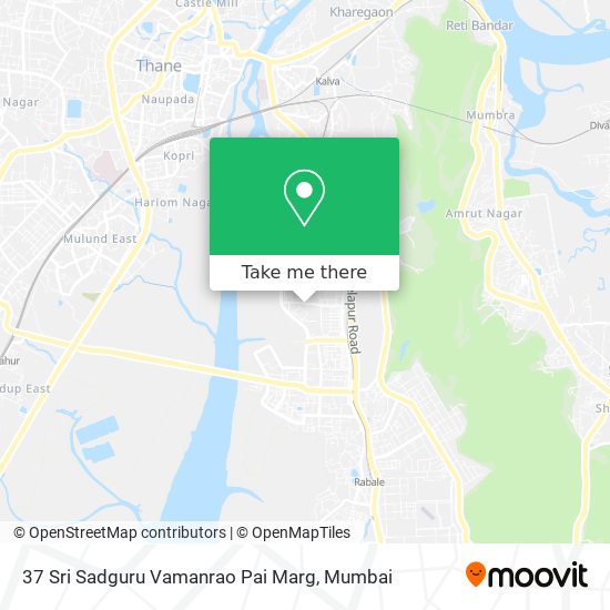 37 Sri Sadguru Vamanrao Pai Marg map