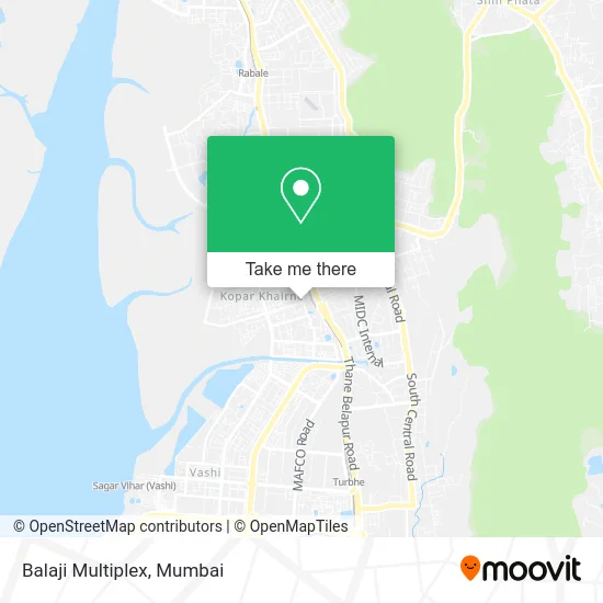 Balaji Multiplex map
