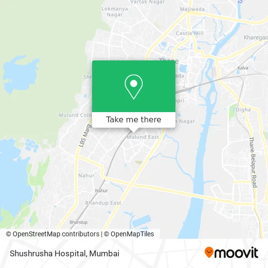 Shushrusha Hospital map