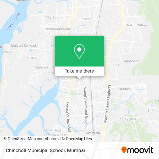 Chincholi Municipal School map