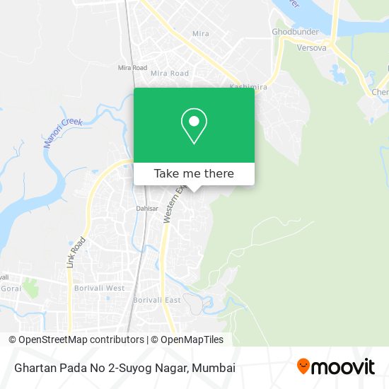 Ghartan Pada No 2-Suyog Nagar map