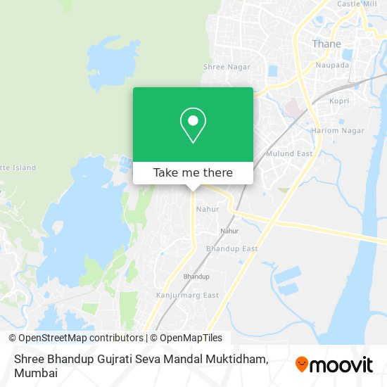 Shree Bhandup Gujrati Seva Mandal Muktidham map