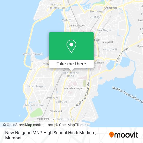 New Naigaon MNP High School Hindi Medium map