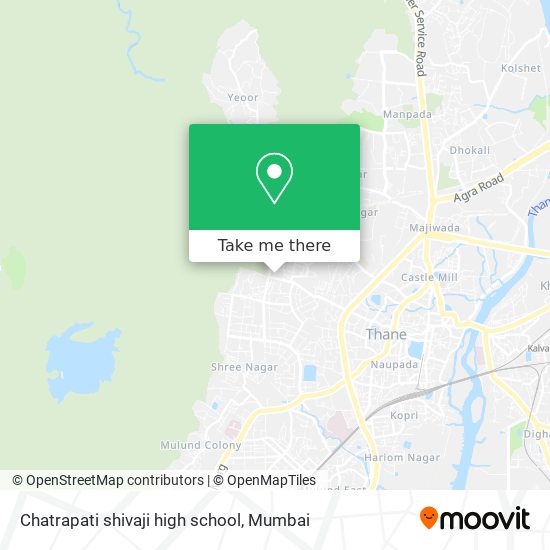 Chatrapati shivaji high school map