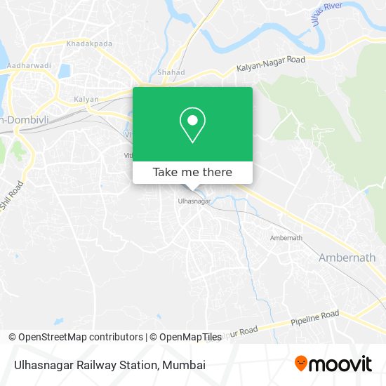 Ulhasnagar Railway Station map