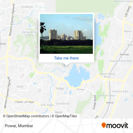 Powai map