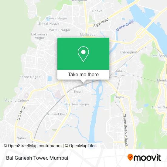 Bal Ganesh Tower map