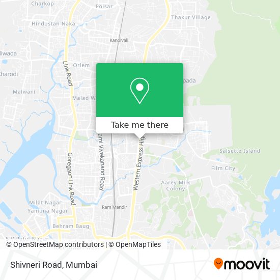 Shivneri Road map