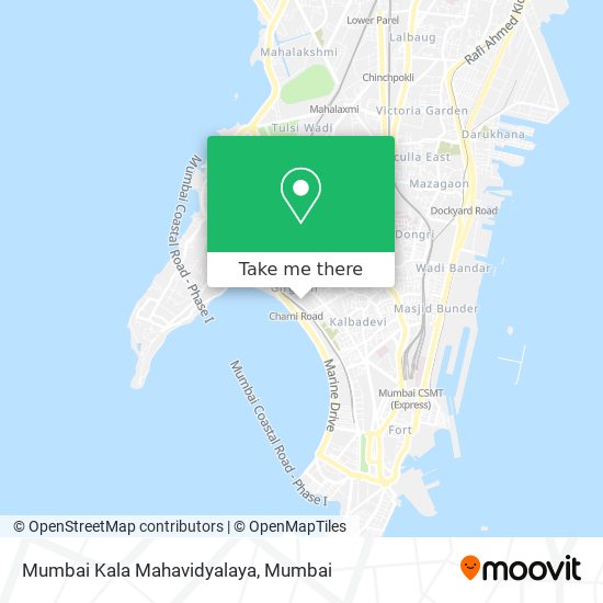 Mumbai Kala Mahavidyalaya map