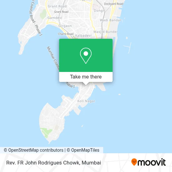 Rev FR John Rodrigues Chowk map