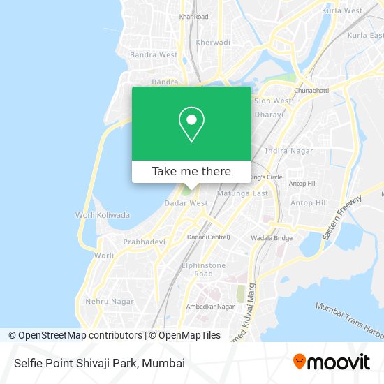 Selfie Point Shivaji Park map