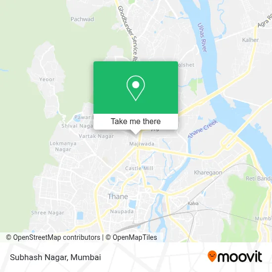 Subhash Nagar map