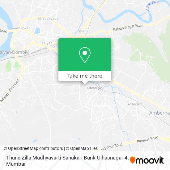 Thane Zilla Madhyavarti Sahakari Bank-Ulhasnagar 4 map