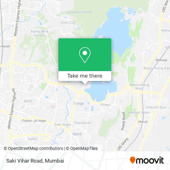 Saki Vihar Road map