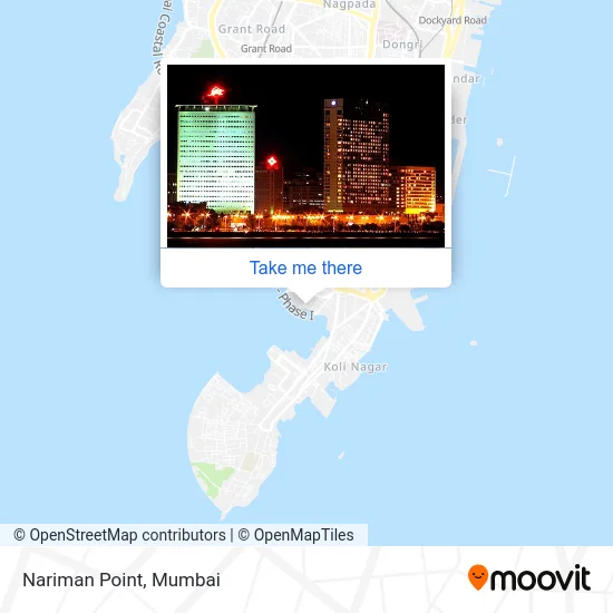 Nariman Point map