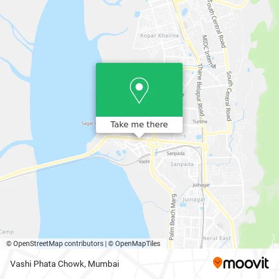 Vashi Phata Chowk map