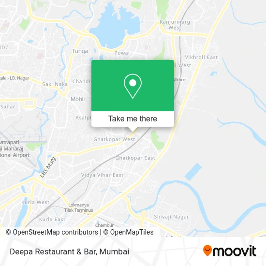 Deepa Restaurant & Bar map