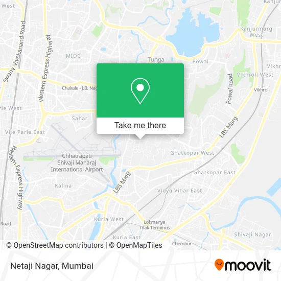 Netaji Nagar map