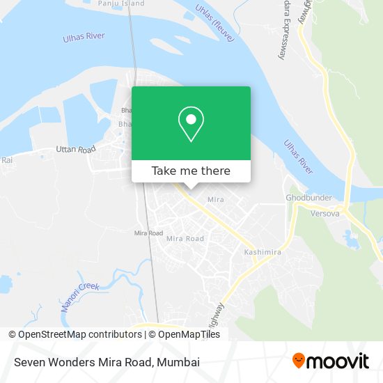 Seven Wonders Mira Road map