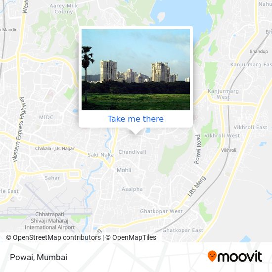 Powai map