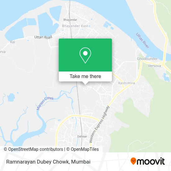 Ramnarayan Dubey Chowk map