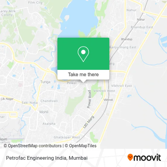 Petrofac Engineering India map