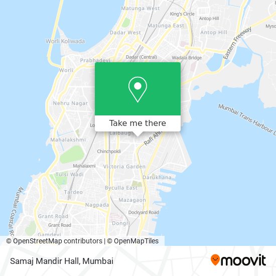 Samaj Mandir Hall map