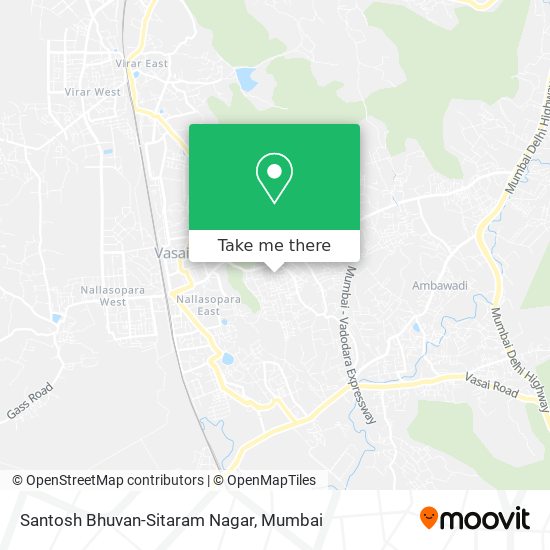 Santosh Bhuvan-Sitaram Nagar map