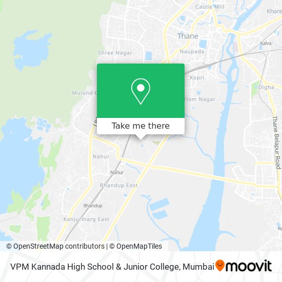 VPM Kannada High School & Junior College map