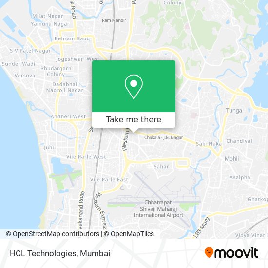 HCL Technologies map