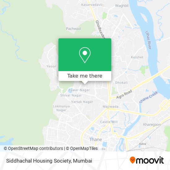 Siddhachal Housing Society map