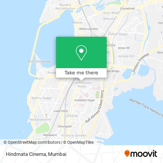 Hindmata Cinema map