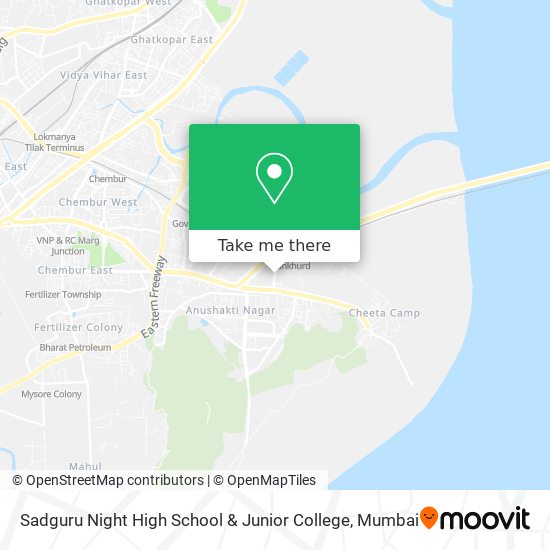 Sadguru Night High School & Junior College map