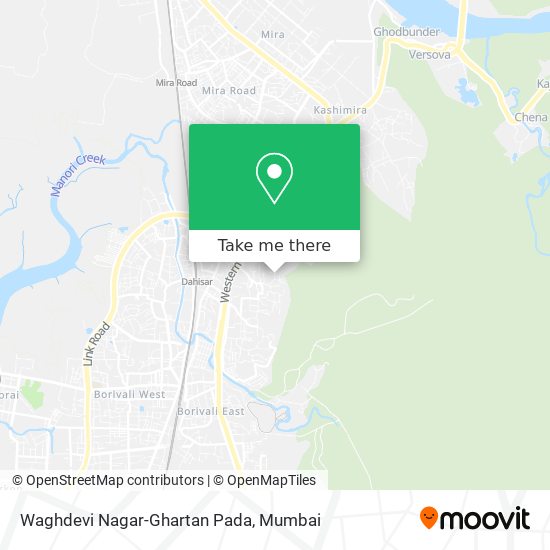 Waghdevi Nagar-Ghartan Pada map