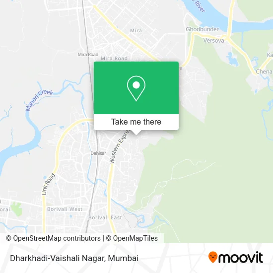 Dharkhadi-Vaishali Nagar map